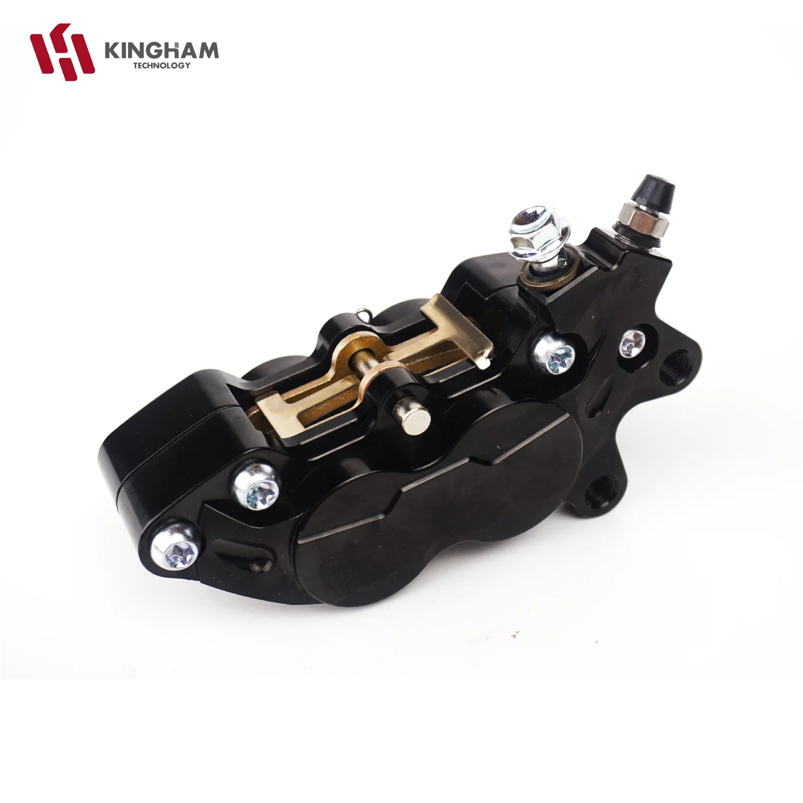 Front Caliper 4p For Motorcycle Nmax Aerox Four Piston Universal CNC Include Bracket Motorcycle Front Kaliper OEM ODM