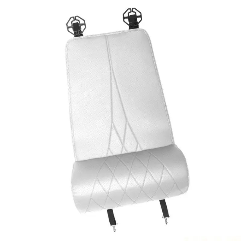 

J0MA Automotive Grade Leather Pad with Extended Thigh Support Ergonomic Year Round Comfort Quick Installation