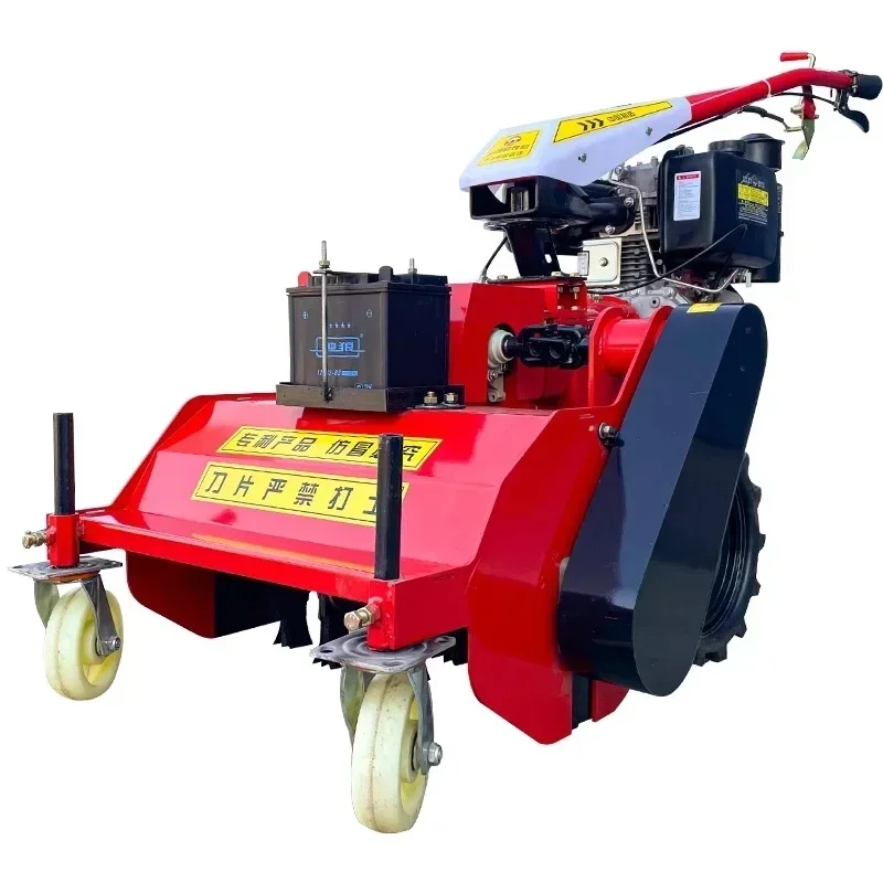 New Design Remote Control Robot Lawn Mower Multi Purpose Rc Lawn Mower For Farmer