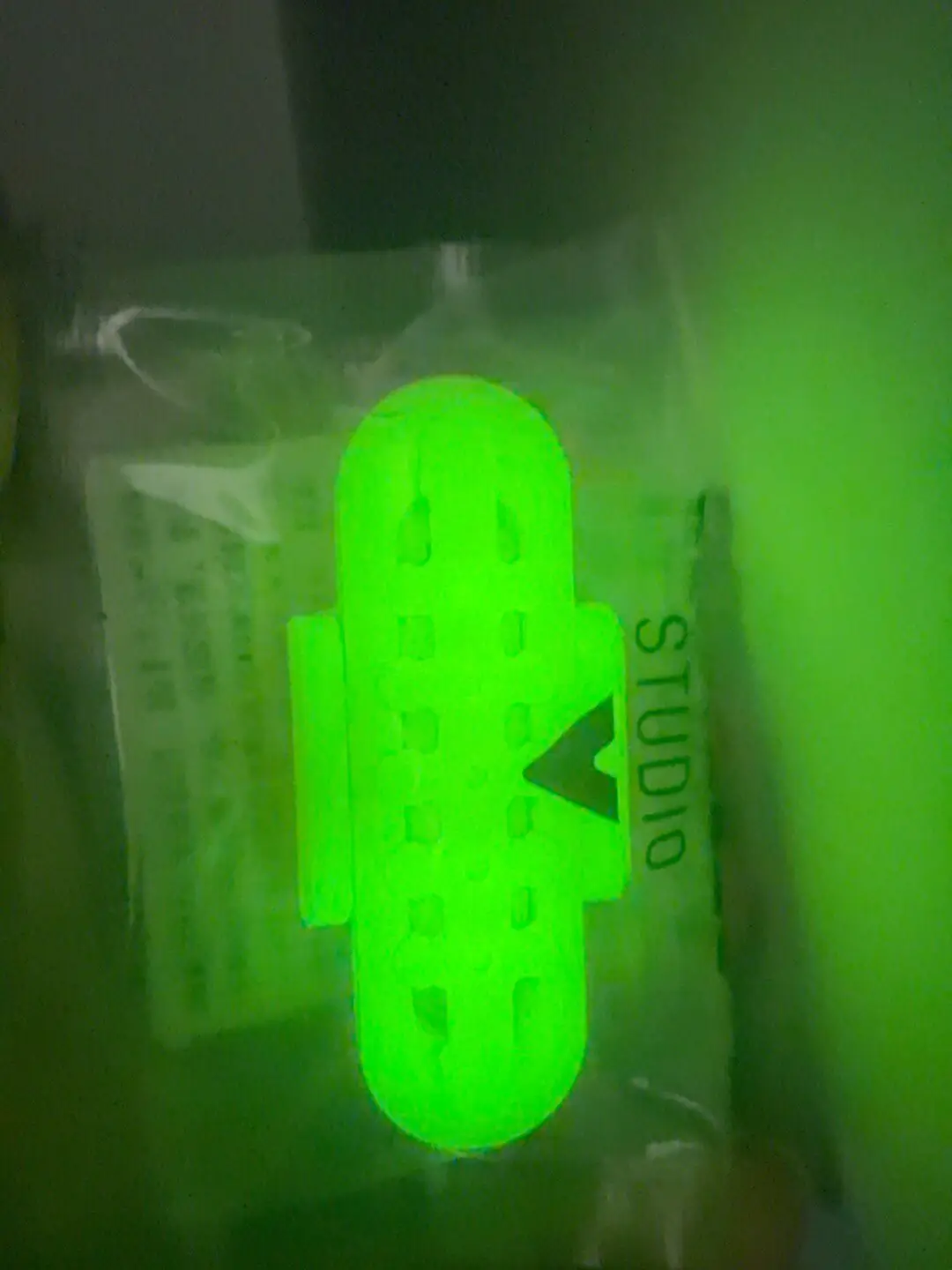 Used EDC Wan Wu Steel Frame Luminous Yellow