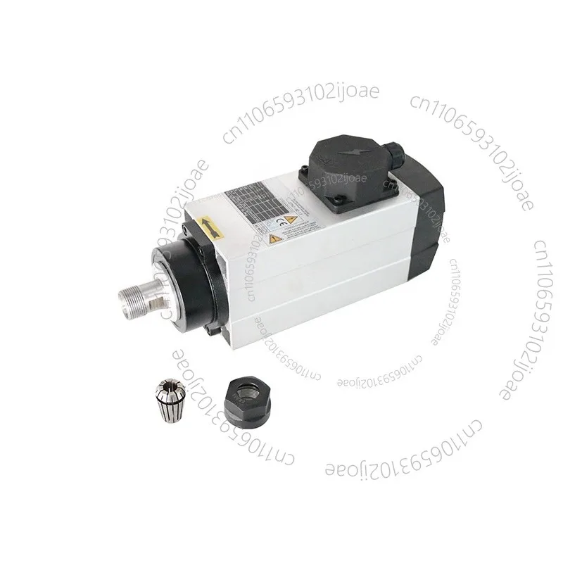 1.5kW 220V air-cooled ER20 18000 RPM motor numerical control engraving machine spindle, maximum torque 0.8Nm