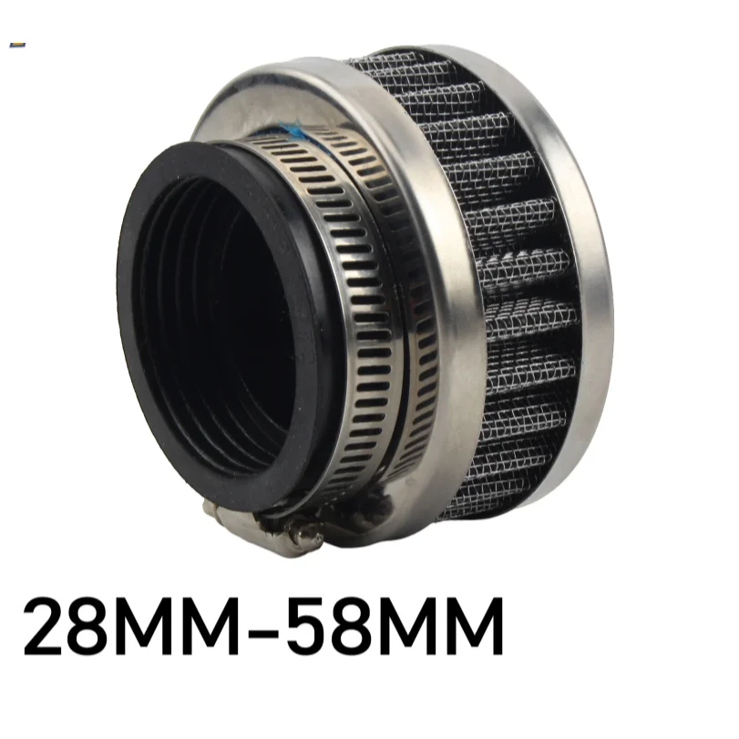 Motorcycle Air Filter Sports Intake 32 35 38 48mm High Flow Air Filter Cleaner Motocross Pit Dirt Bike Scooters Universal Parts