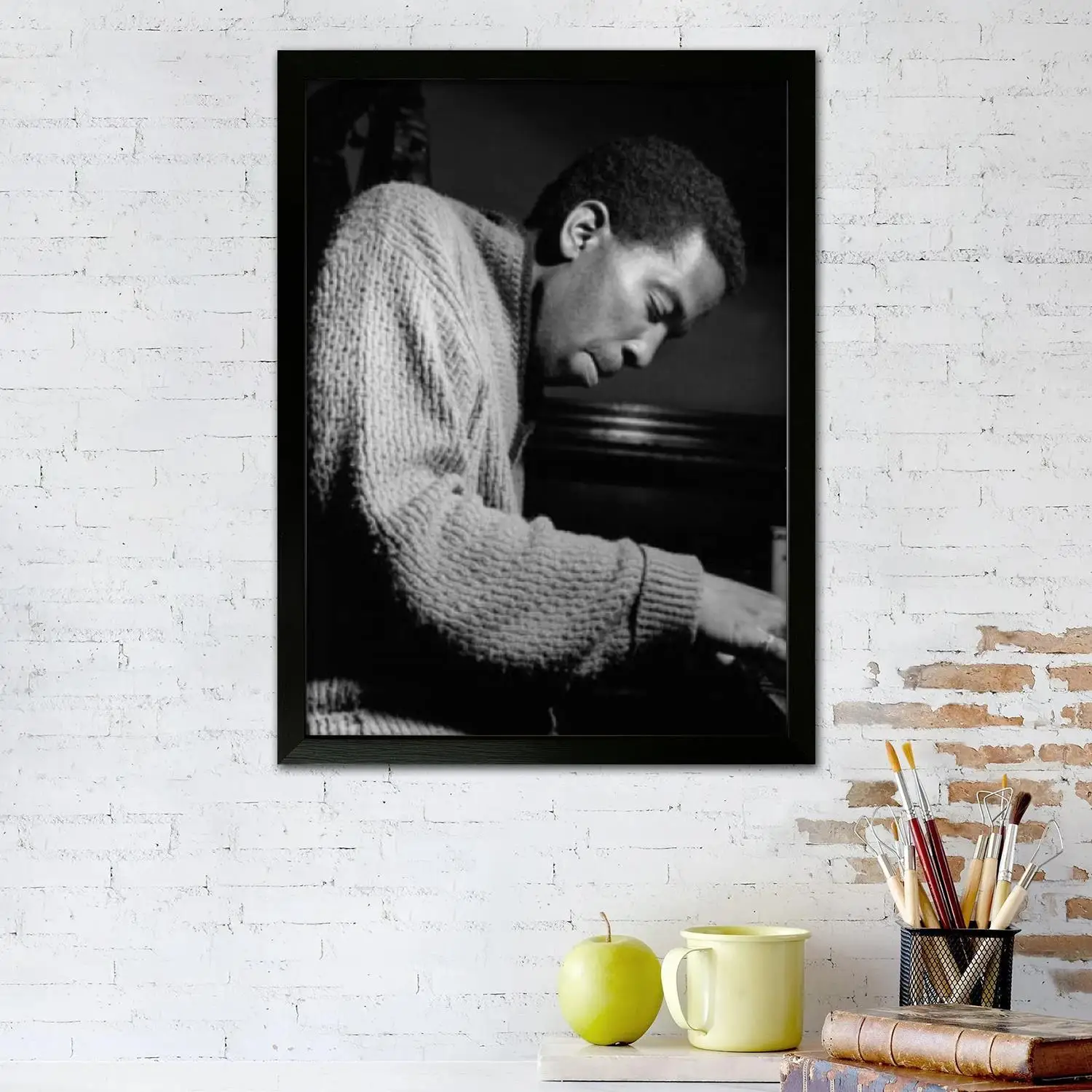 thelonious monk Canvas Art Poster and Wall Art, Picture Print, Modern Family Bedroom Decor,Decorative painting