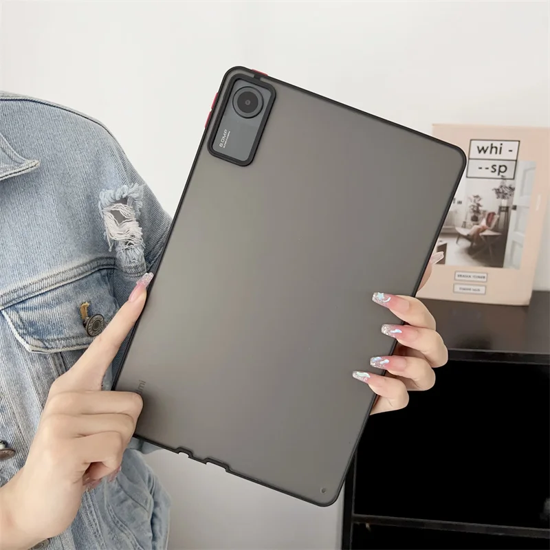 Funda protectora para tableta Xiaomi Redmi Pad SE, carcasa trasera a prueba de golpes de 11 pulgadas, TPU, dos colores, regalo, 2023