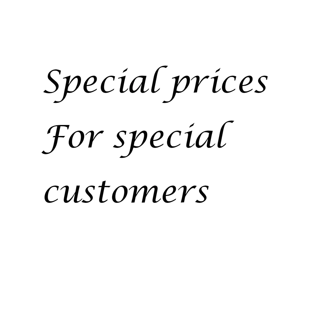 

Additional Price Special Prices For Special Customers