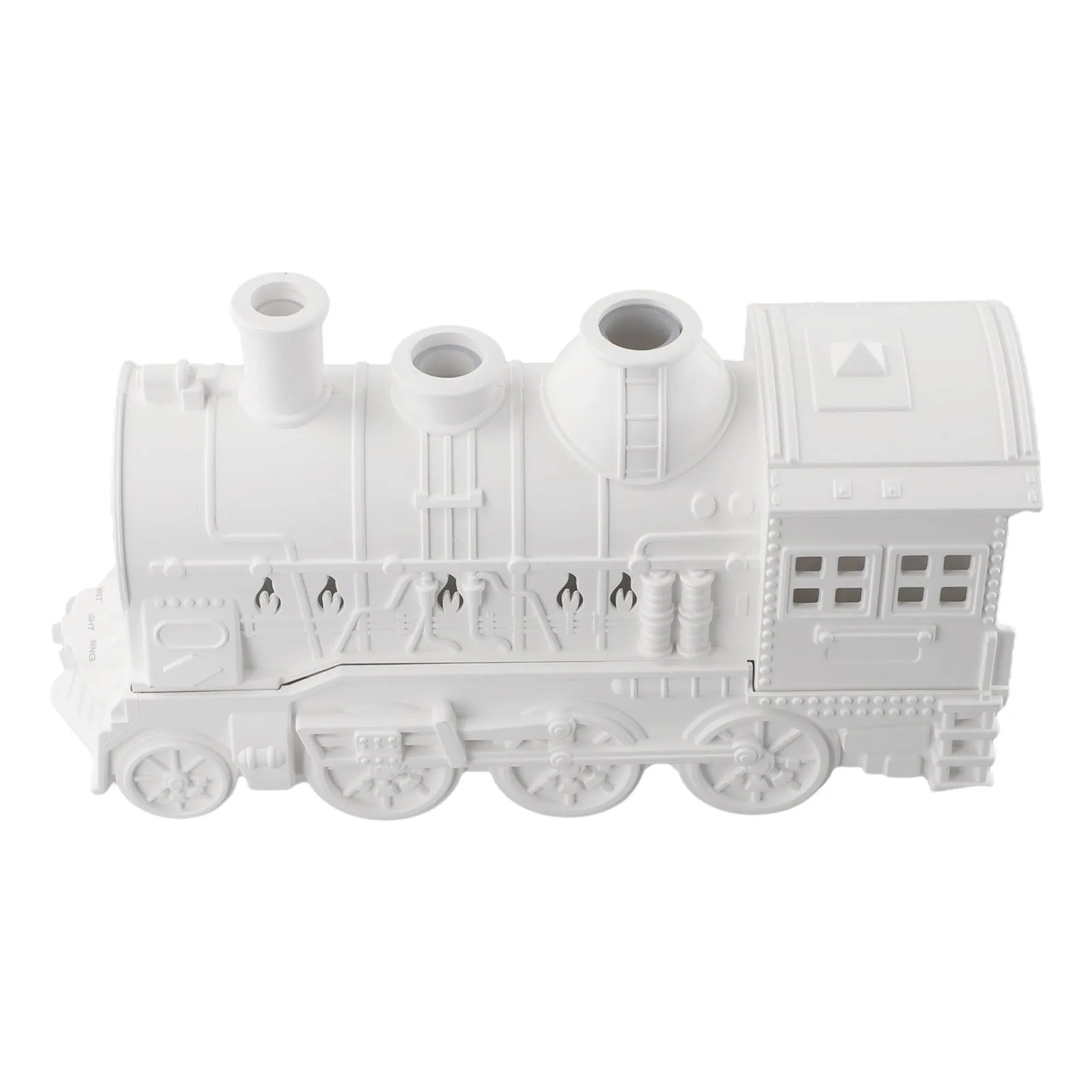 Retro Train Shaped 300ml Essential Oil Diffuser and Humidifier Quiet with Dynamic Lighting for Home or Office Use