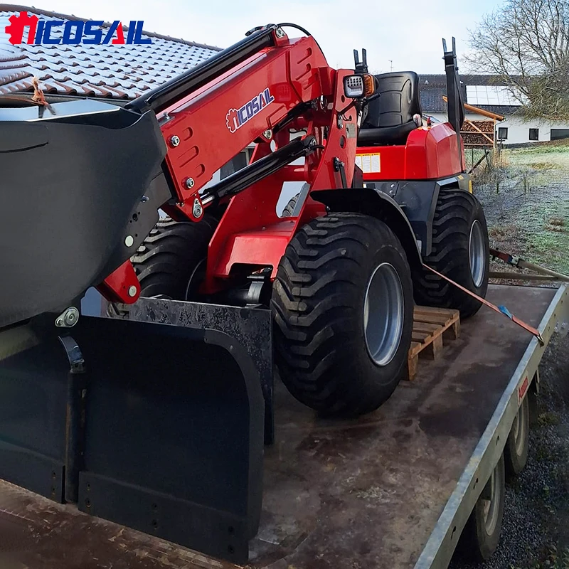 Telescopic Loader with Hydraul - Skid Steer Loader review and price