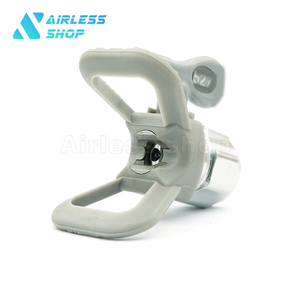 Airless Tip and Tip guard Set 209/213/215/319/519, Tip Base Nozzle Holder suit for Airless Paint Sprayer Airbrush Gun Paint Gun