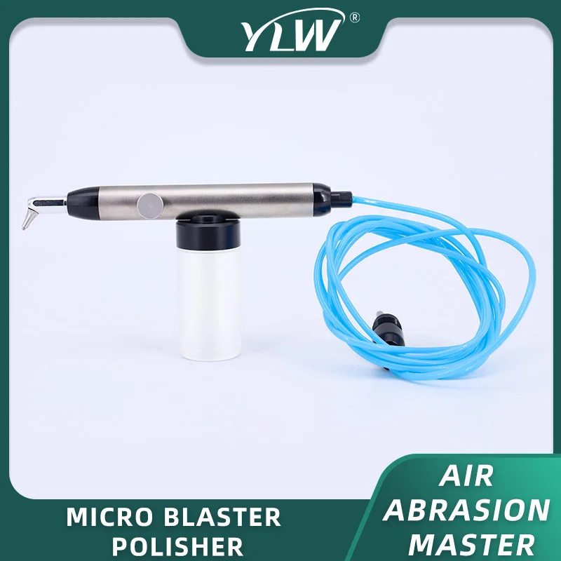 Dental Aluminum Oxide Sandblasting System with Water Air Abrasion Master Equipment Dentistry Odontologia Machine 2/4 Hole