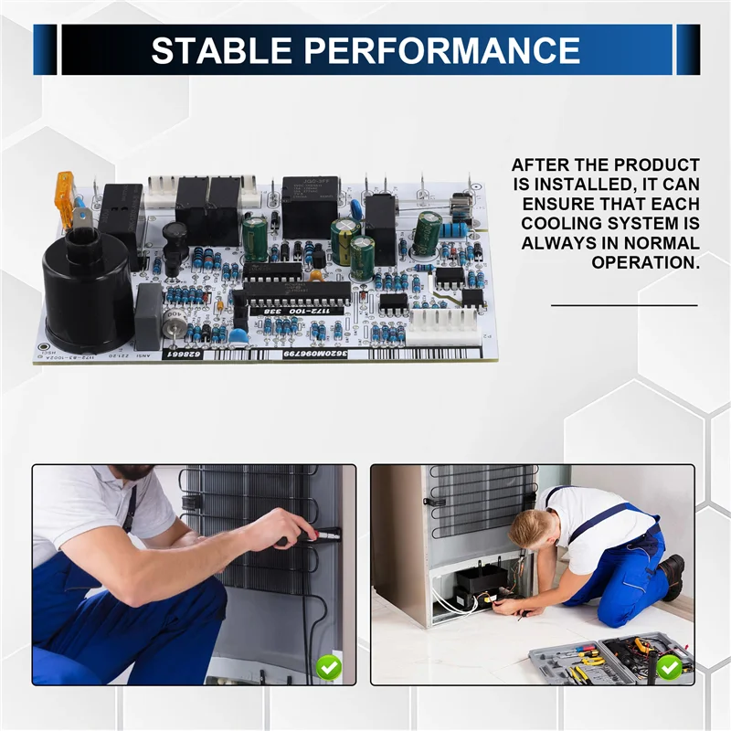 MAKE-628661 N41X N51X N6X N8X N1095 시리즈용 냉장고 전원 회로 기판