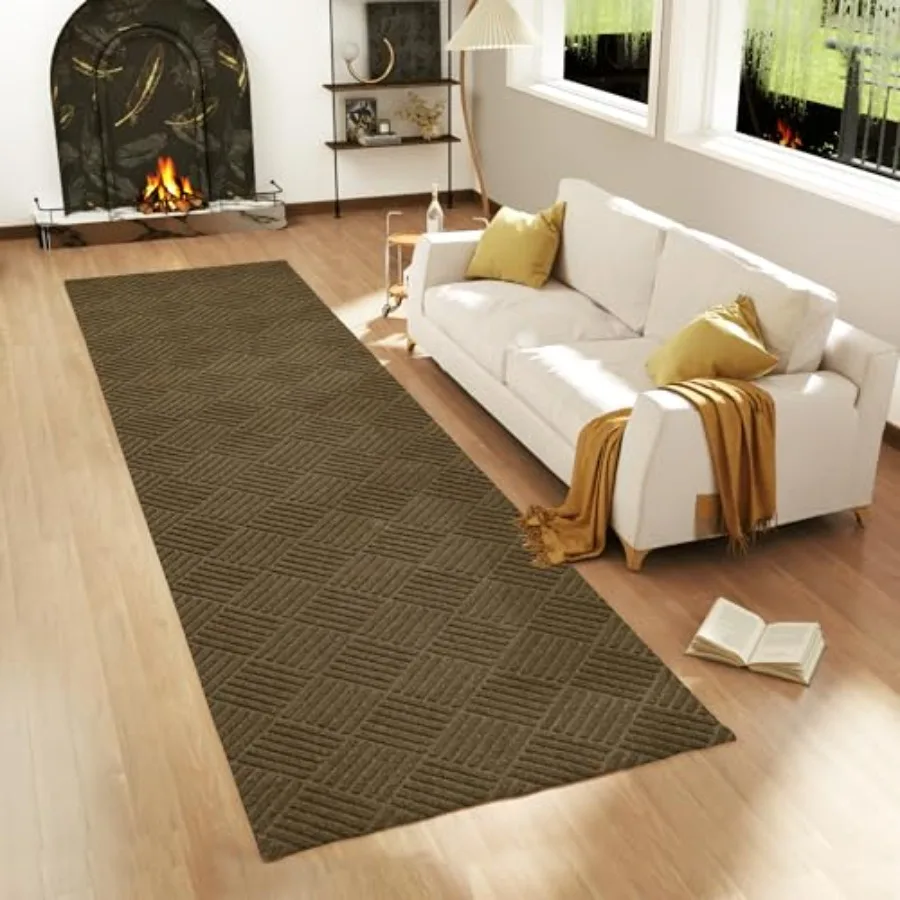 

Коммерческий придверный коврик Runner Rug для входных групп, сверхпрочный, для использования внутри и снаружи помещений, нескользящий, для высокопоступающих транспортных средств