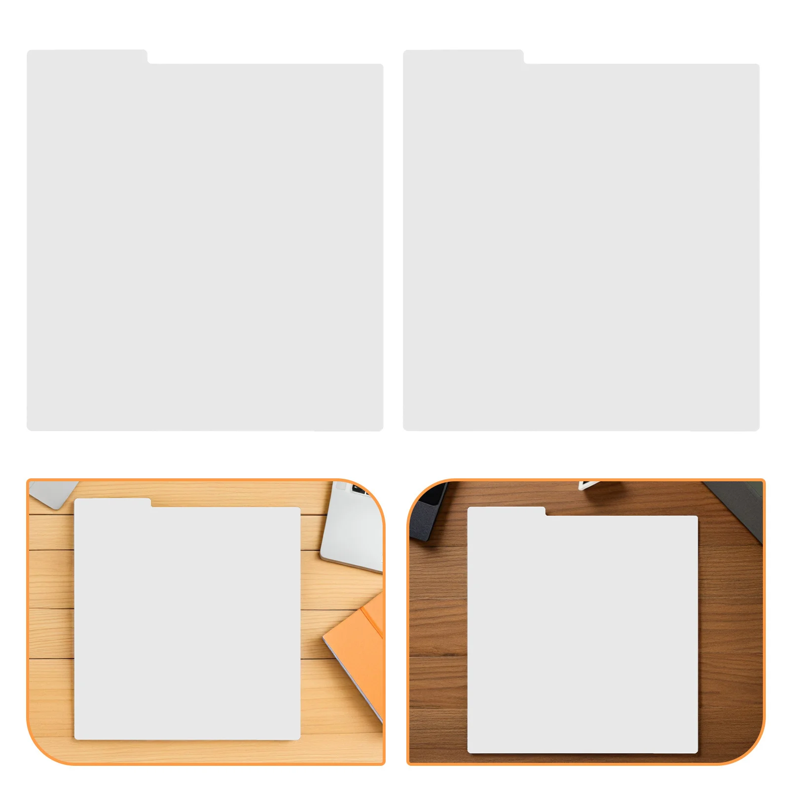 12 قطعة فواصل فصل سجل الفينيل حماية شديدة التحمل لرف التسجيل فرز الألبوم مرتب بأسلوب بسيط #6