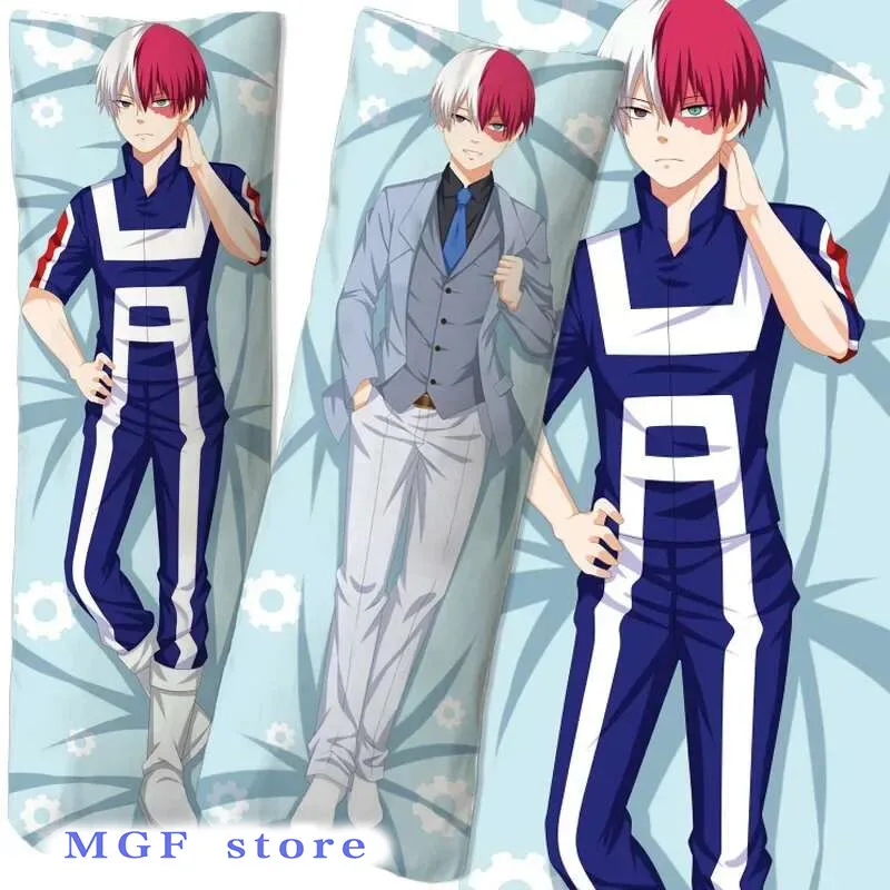 

Anime My Hero Academia Figure Equal Hug Body Pillow Pillowcase Two-Dimensional Double-Sided 3D 50*160cm Printing Custom Sexy Gif
