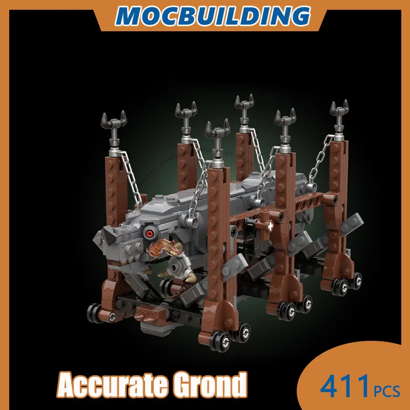 

MOC Building Blocks Accurate Grond Model DIY Assemble Bricks Collection Display Creative Educational Toys Birthday Gifts 411PCS