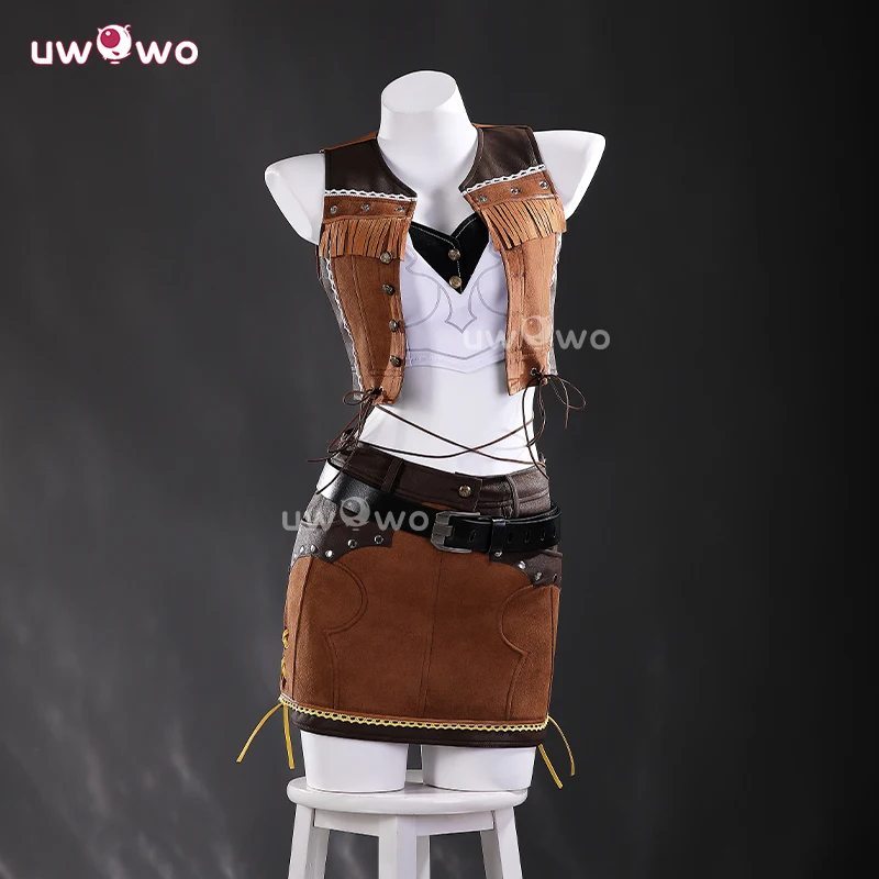 2026 Collab Series：Game Tifa Lockhart Cowgirl Cosplay Costume S-3XL Halloween Costume