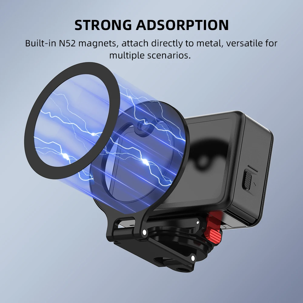 Flymile Magnetic Mount, for DJI Osmo Action 6/Nano Accessories