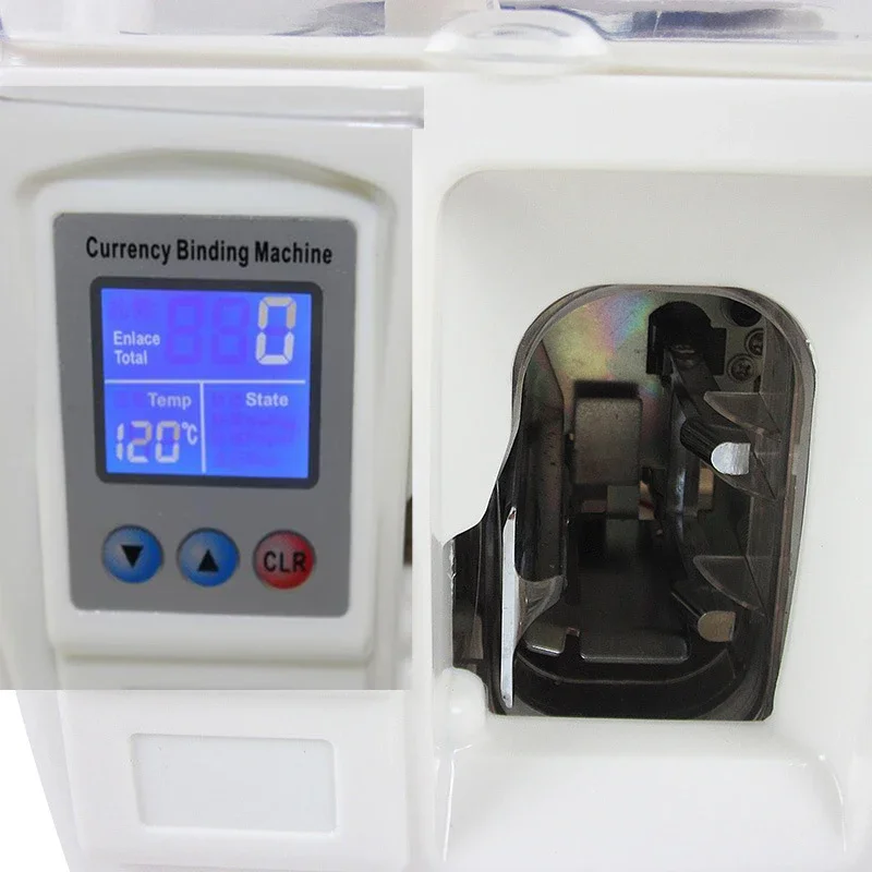 HY Currency Binding Machine Banding machine Banknotes XD-308 LCD Display Paper Currency Banknote Binder Bundling Machine