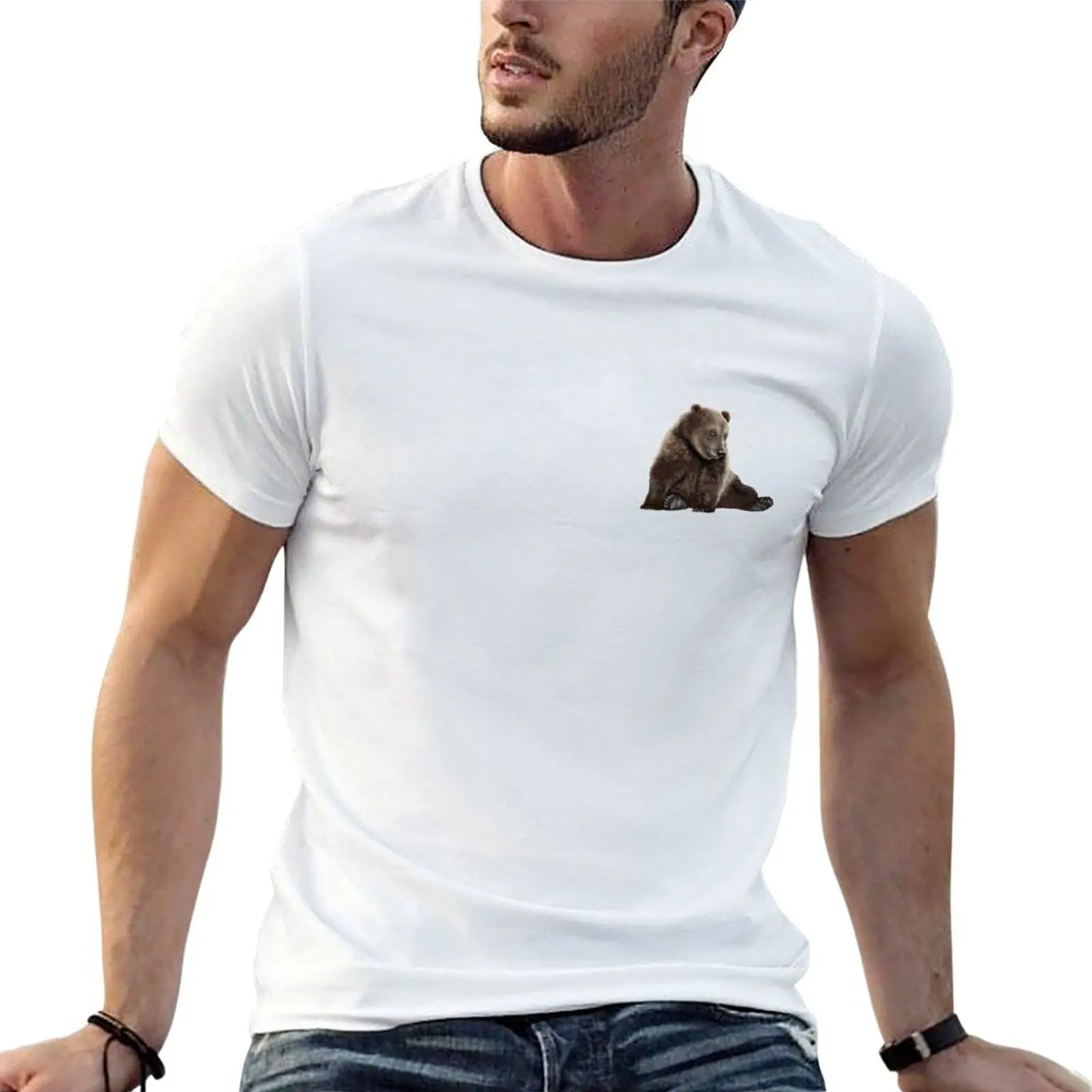 

Brown Bear T-Shirt man t shirts graphic t shirt personalised T-Shirt