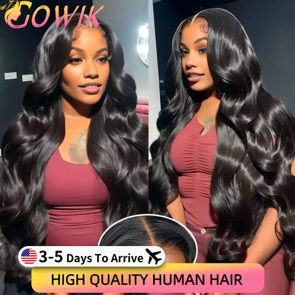 

Бесшовные парики с эффектом естественной волны из натуральных волос, парики с HD-кружевной застежкой 4x4 5x5, настоящие парики с предварительно выщипанными волосами для чернокожих женщин, плотность 250%