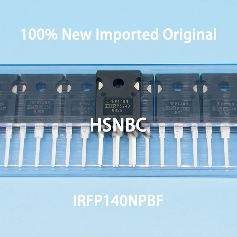 

10Pcs/Lot IRFP140NPBF IRFP140N TO-247 100V 33A MOSFET N-channel Power Transistor 100% New Imported Original