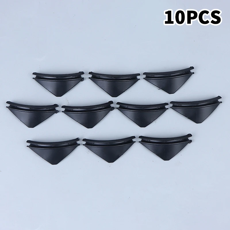 10 pçs primavera carga caminho raspador de plástico para máquinas de venda automática de lanche espiral produto empurrador primavera plástico preto/branco