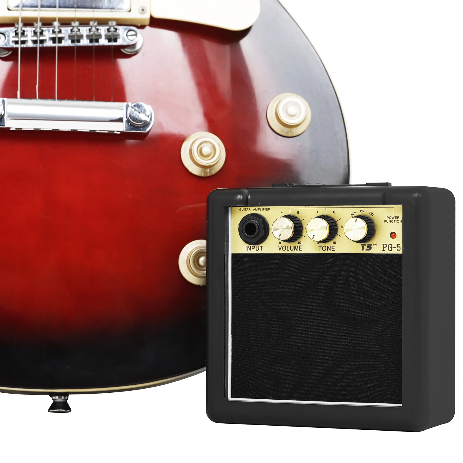 

5W Guitar Amplifier Amp Speaker 3W Portable Acoustic Electric Guitar Speaker Guitar Musical Instrument Accessories Parts