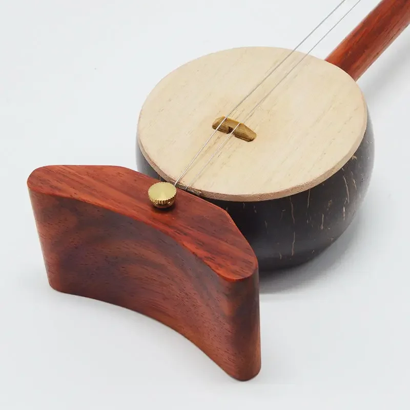 Rosewood Plate Hu Just Learning Alto and Treble Traditional Banhu Instrument Professional Opera Performance Urheen Accessories