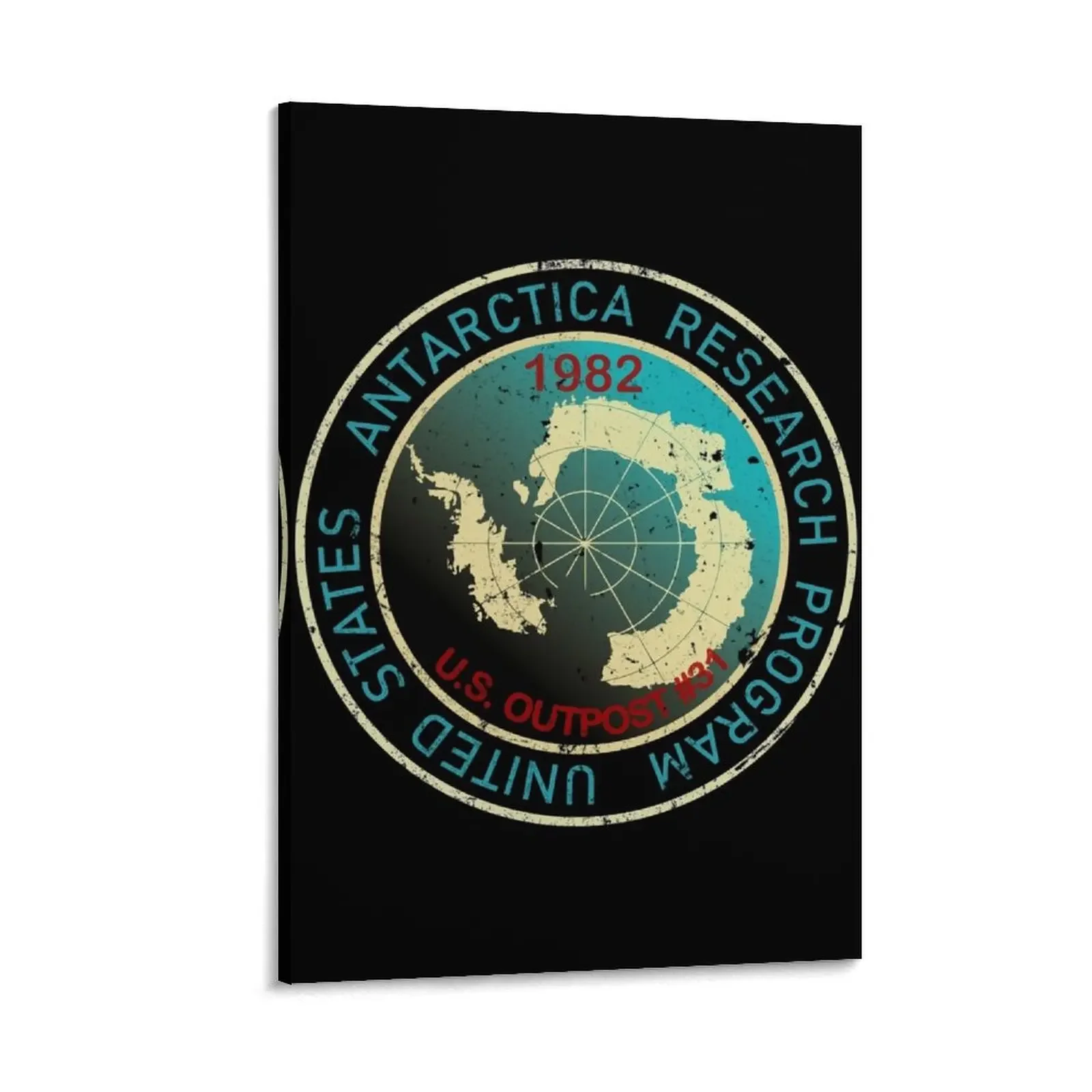 The Thing Antarctica Research Program Outpost 31 Canvas Painting Home decoration stickers & posters