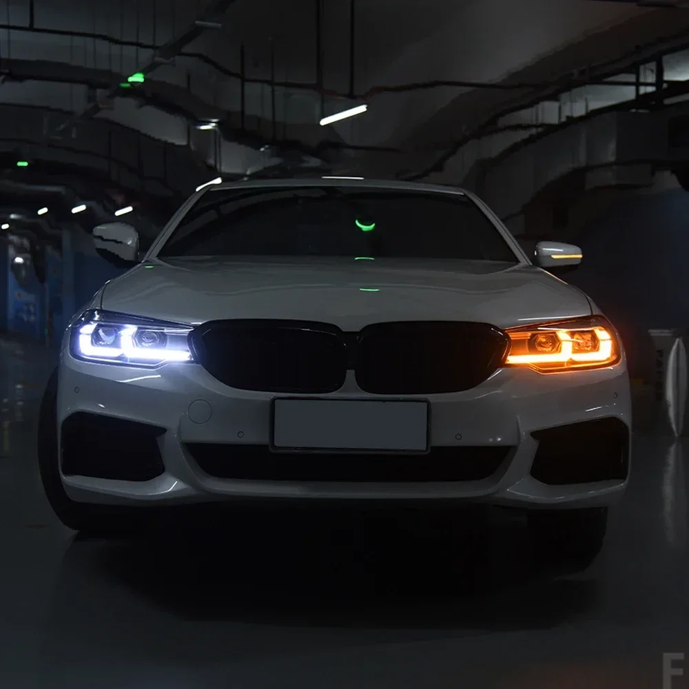 

Car Headlights Assembly For BMW 5 Series G30 G38 518i 520i 530i 540i 550i 2018-2021 LED Upgrade Projector Lens Accessories