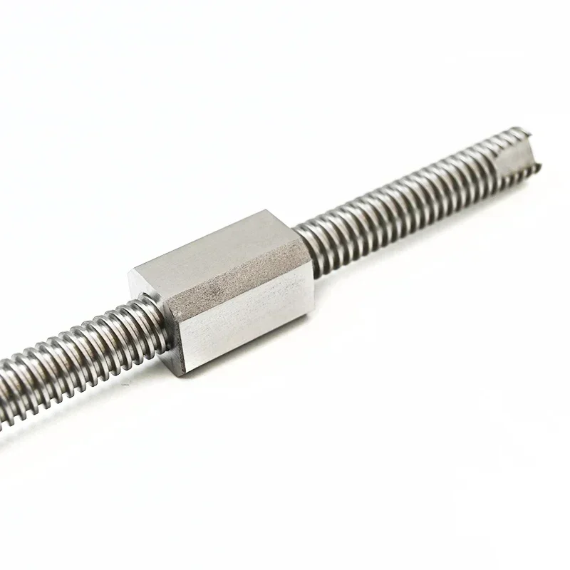 

8mm 10mm 12mm 14mm 16mm Tr8 Tr10 Tr12 Tr14 Tr16 Customized Machined Trapezoidal Thread Lead Screw with SS Stainless Steel Nut