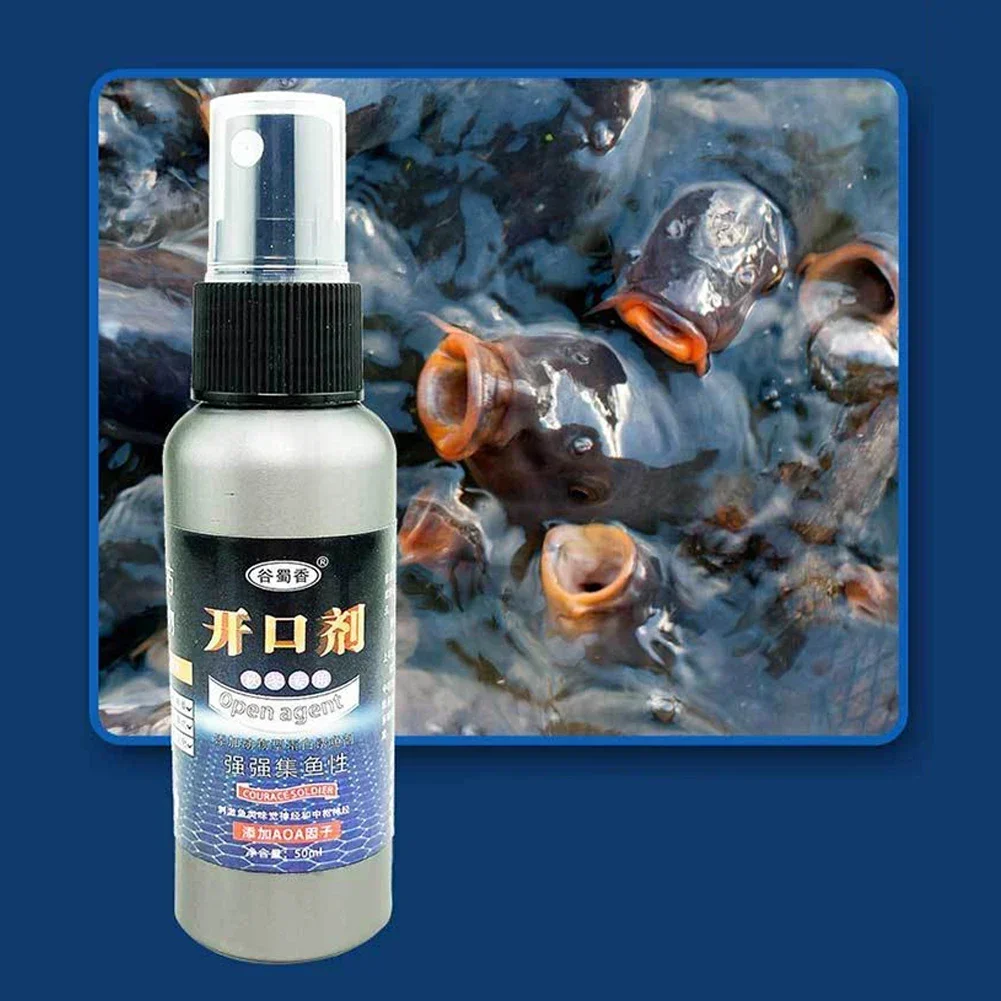 Flavor Additive Fishing Bait 50ML Fish Attractant Fishing Scent Fishing Tool For Outdoor Sport Liquid Additive Fishing Accessory