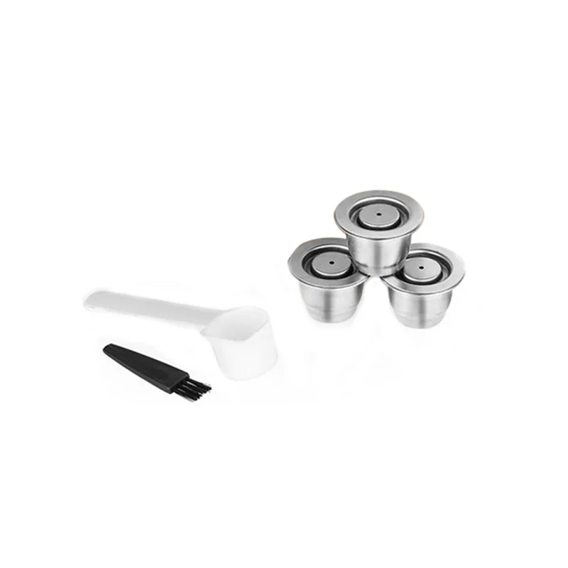 

TAIGH-Spare Parts Reusable Coffee Capsule For Stainless Steel Coffee Filters Espresso Coffee New Upgraded