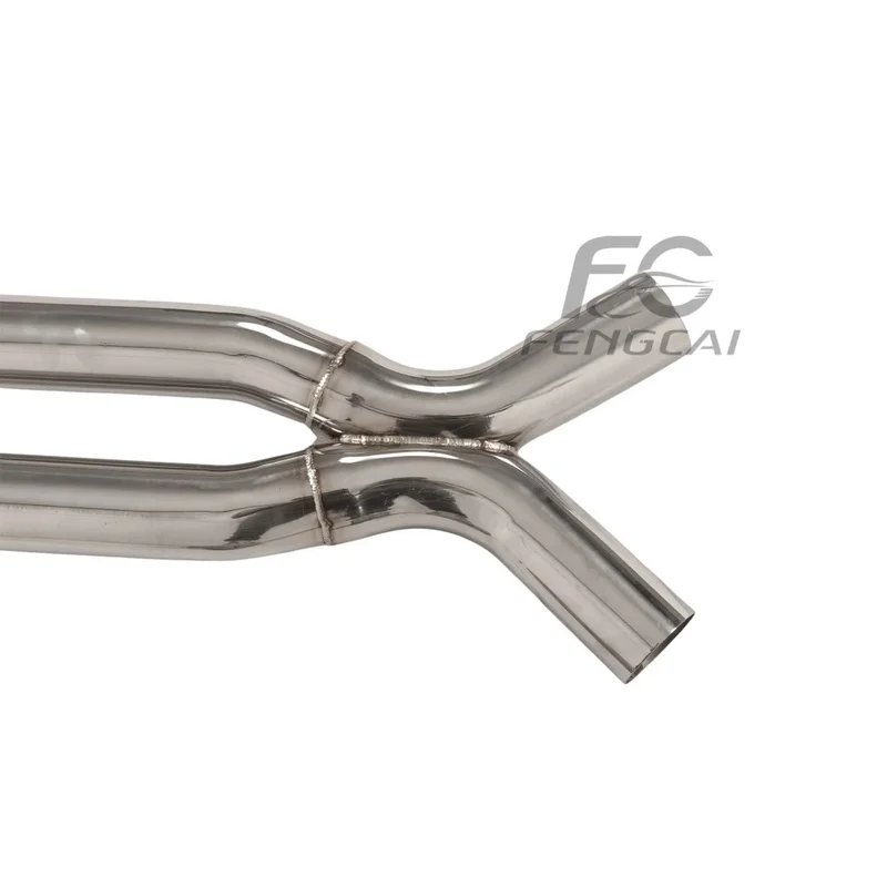 High-performance Stainless Steel Middle Section Exhaust Pipe M3 G80 M4 G82 3.0T 2019-2024 Resonator Upgrade Sound Wave