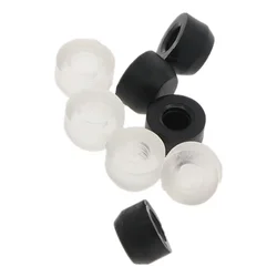 50pcs Free shopping 6*6mm transparent/black round button cap tactile switch cap for 6*6mm tactile switches