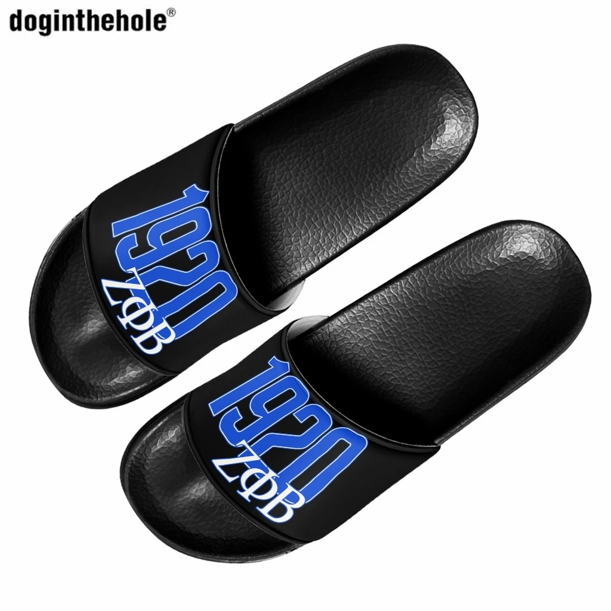 

Doginthehole Zeta Phi Beta Sorority Women's Home Slippers Fashion Trend Beach Sandals EVA Lightweight Couple Summer Slippers