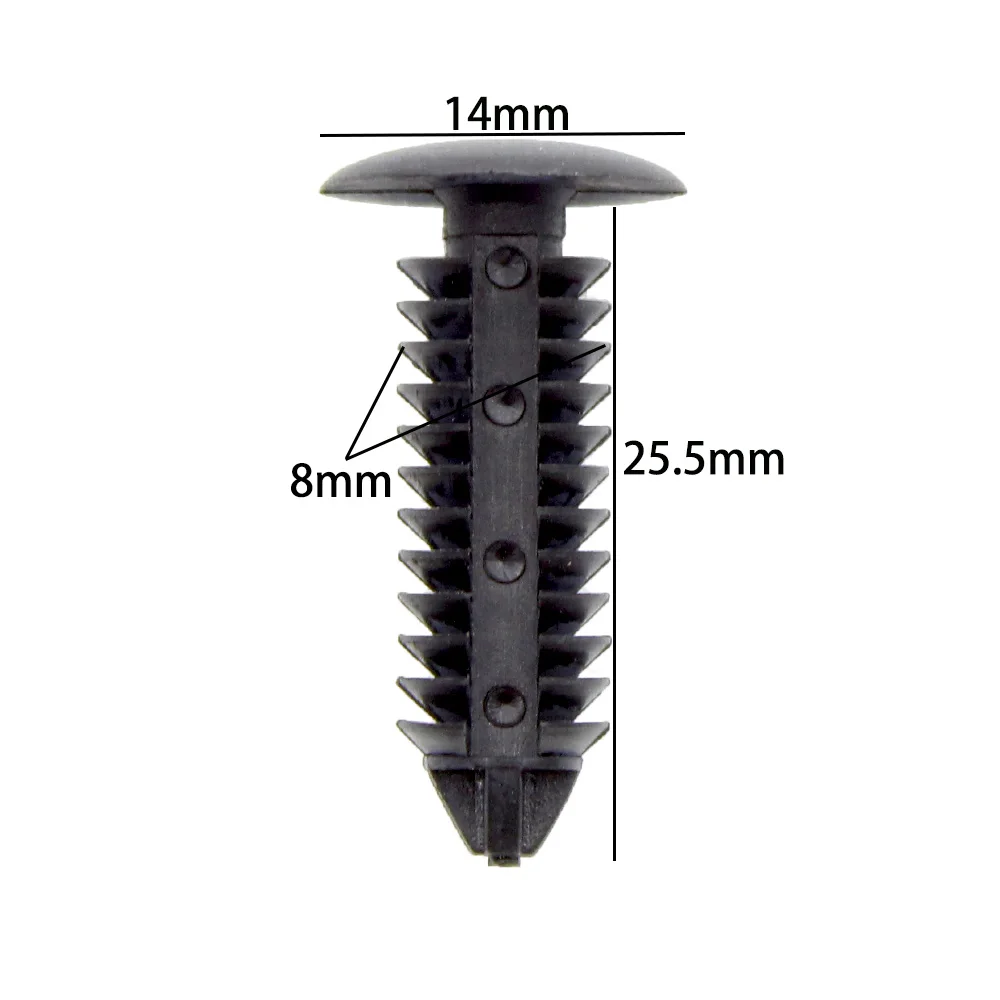 Hochwertige Verkleidung aus Kunststoff, zum Einstecken, 4,5 mm, 5 mm, 6 mm, 7 mm, 8 mm, 9 mm, 10 mm, 11 mm Loch, Auto-Innenverkleidungsclip