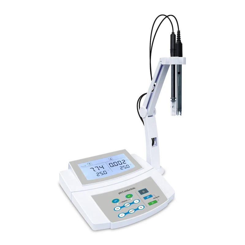 PE-20 dual-channel electrochemical instrument pH acidity meter/conductivity