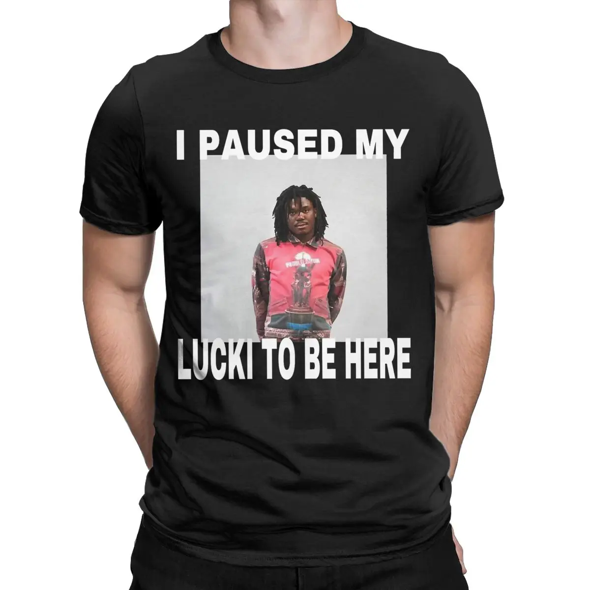 Lucki KanKan Summrs Ken Carson T-Shirts Men Fun 100% Cotton Tee Shirt Crew Neck Short Sleeve T Shirt Adult Clothing