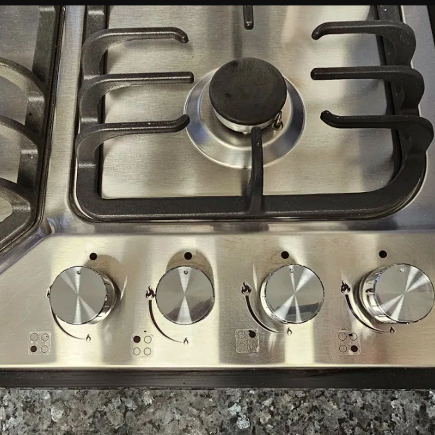 2pcs Flame Indicating Stickers Flame Indicators Ring Stove Labels Oven Replacement Adhesive Knob Symbols Cooktop Hob Cooker