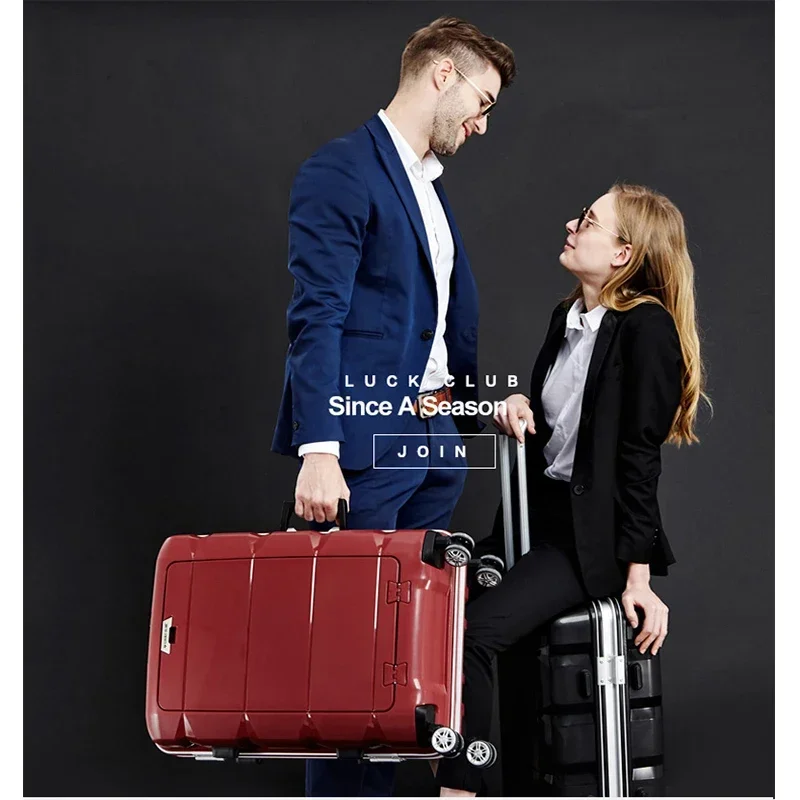 Travel Trolley Suitcase 20 Inches Front Computer Luggage Rolling Hard Shell Spinner With Mobile Cup Holder USB Charging PP Hook