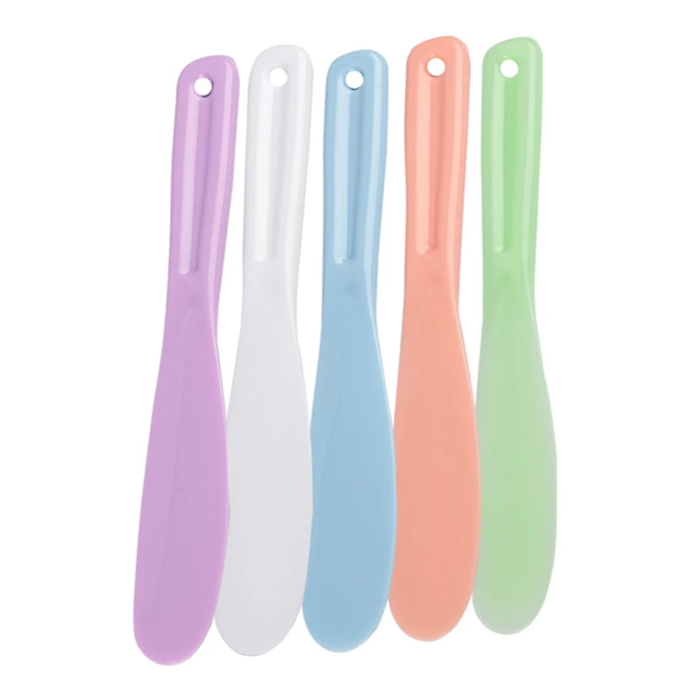 Spatulas Makeup Applicator Stick Beauty Scoop Silicone Mask Stick Eye Cream Stick Mask Mixing Spoon Cosmetic Spatula