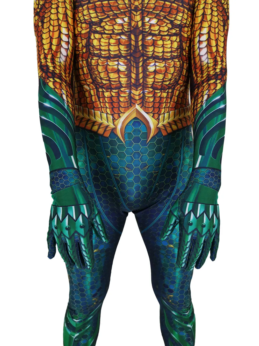 Halloween Aquaman Cosplay Kostüm Superhero Arthur Curry Orin Zentai Bodysuit Anzug Overalls Erwachsene Kinder