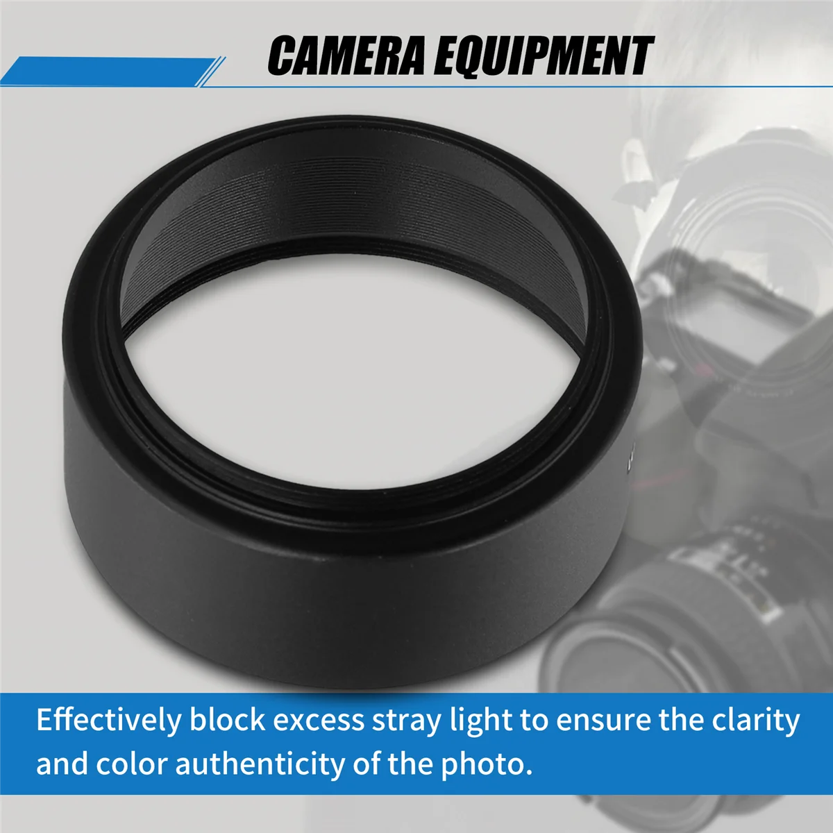 

TCE 46mm Mount Standard Metal Lens Hood for