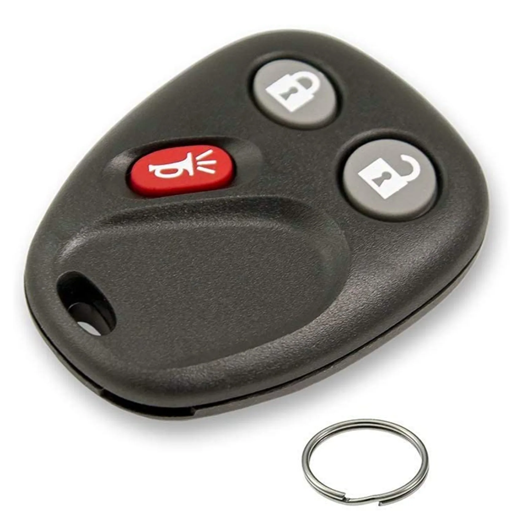 อะไหล่รีโมทที่ห้อยกุญแจสำหรับรถยนต์แบบไม่มีกุญแจรีโมทคอนโทรลสำหรับ YUKON Tahoe ชานเมือง Silverado Sierra AVALANCHE LHJ011บันไดเลื่อน (2แพ็ค)