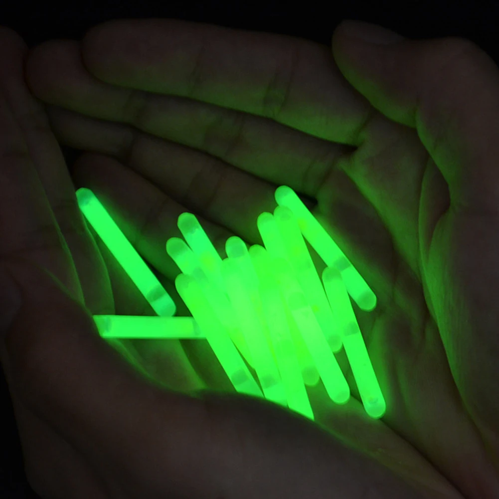15pcs 4.5x39mm Fishing Float Light Stick Fireflies Fluorescent Lightstick Night Float Rod Light Stick Fishing Accessories Lights