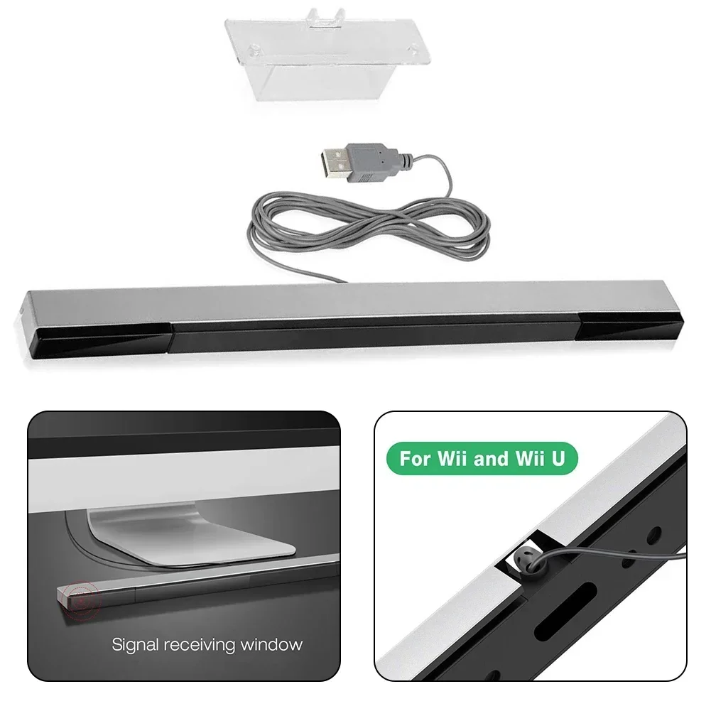 Wii 케이블 센서 바, Wii 시뮬레이터 전용 센서 바 하이 퀄리티, WIIU USB 포트용 수정 USB PC