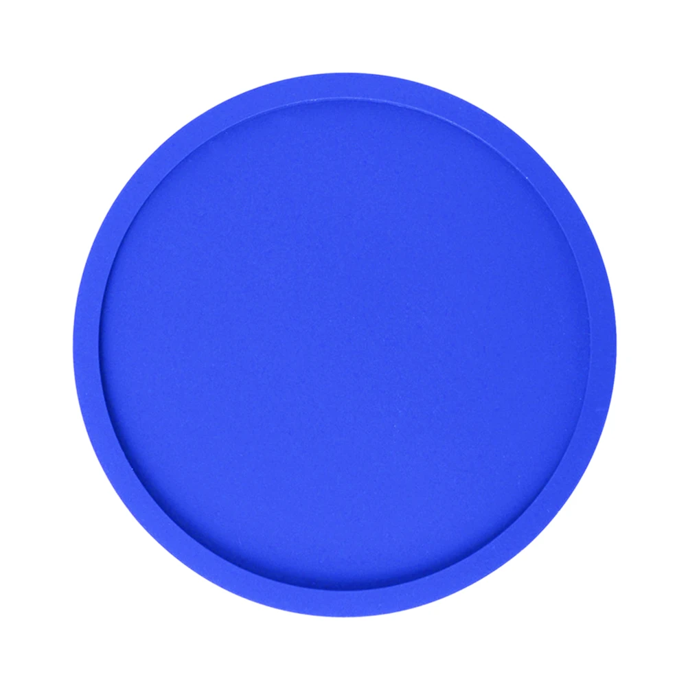 

Silicone Cup Pad 10Cm Round Waterproof Heat Resistant Non-Slip Dishwasher Safe Table Mat For Mug Glass Bowl