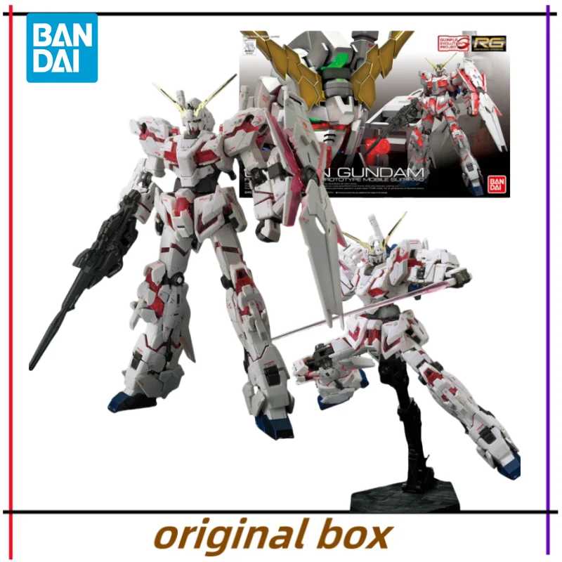 

Bandai Figure Model RG UNICORN GUNDAM RX-O Anime Toys Collectible Gift for Kids Genuine Brand New and Unopened