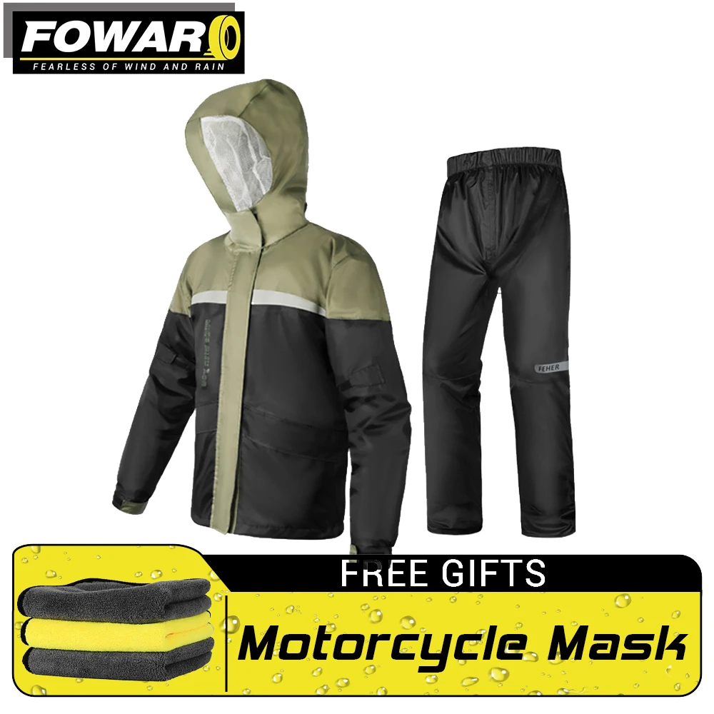 

New Outdoor Motorcycle Split Raincoat Cycling Off Road Mountain Motorcycle Waterproof Raincoat Commuter Raincoat