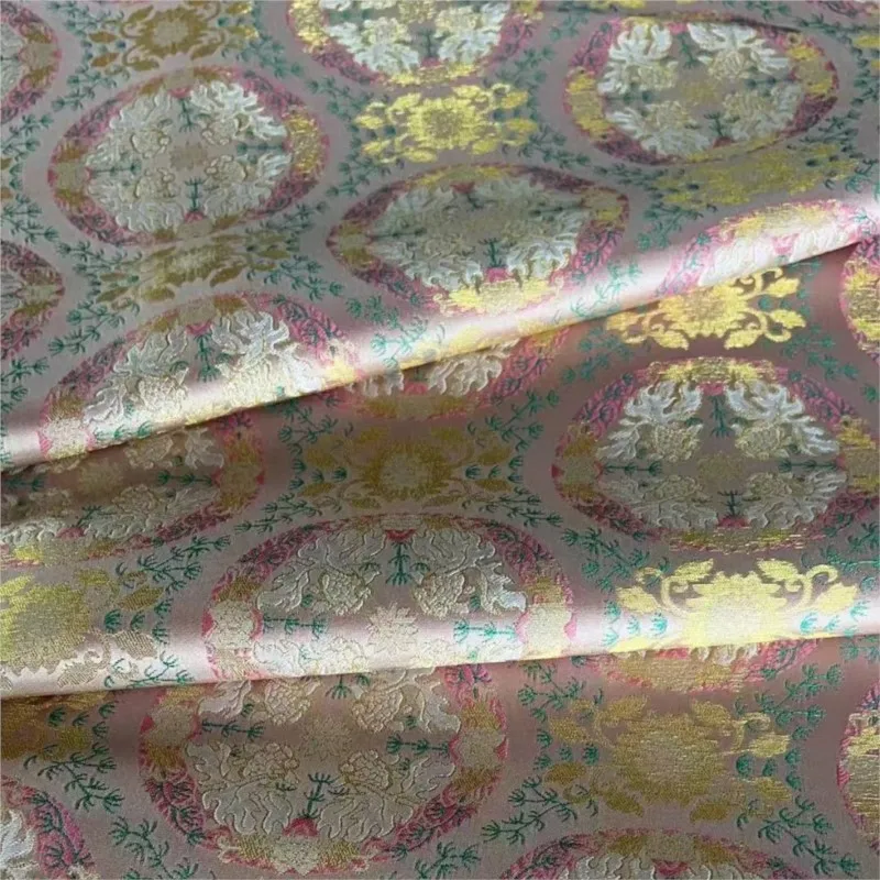 

Высокоточная тонкозернистая одежда, пленочные костюмы, наволочка Cheongsam, комплект из четырех предметов, новая парчовая жаккардовая ткань